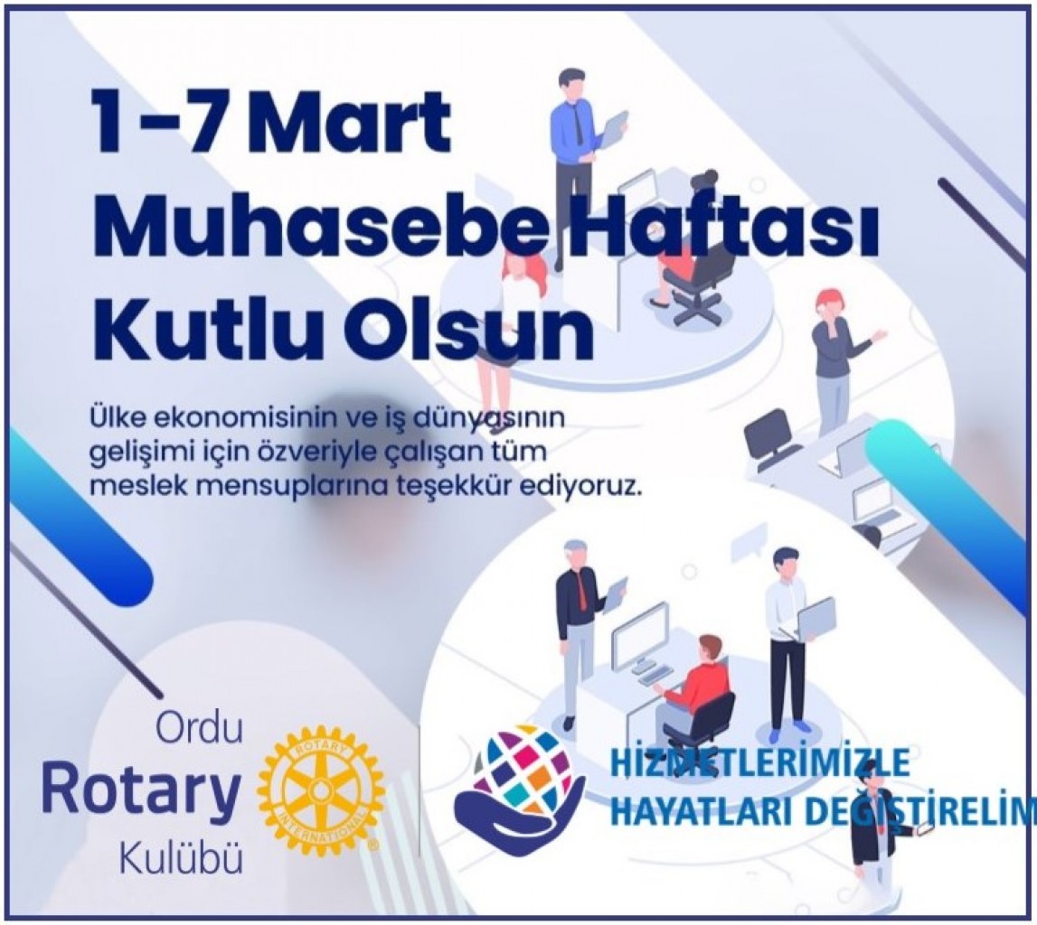 1-7 Mart Muhasebe Haftası Kutlu Olsun.