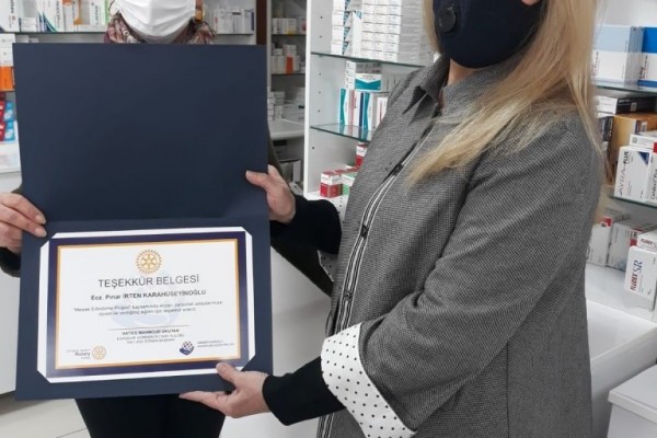 Eskişehir Gordion Rotary Kulübü Meslek Edindirme Kursu tamamlandı