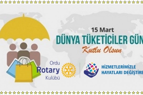 15 Mart Dünya Tüketiciler Günü Kutlu olsun..