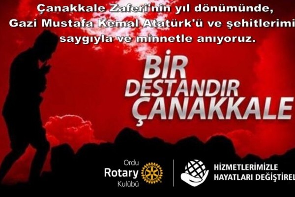 Zaferin 107. yılı... "Çanakkale Geçilmez"