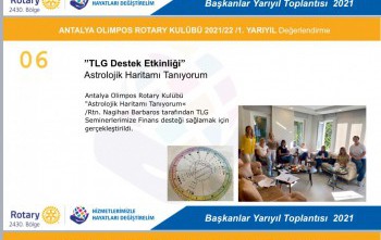 Antalya Olimpos Rotary Kulübü | Doğum Haritamı Tanıyorum (TLG Destek Projesi)