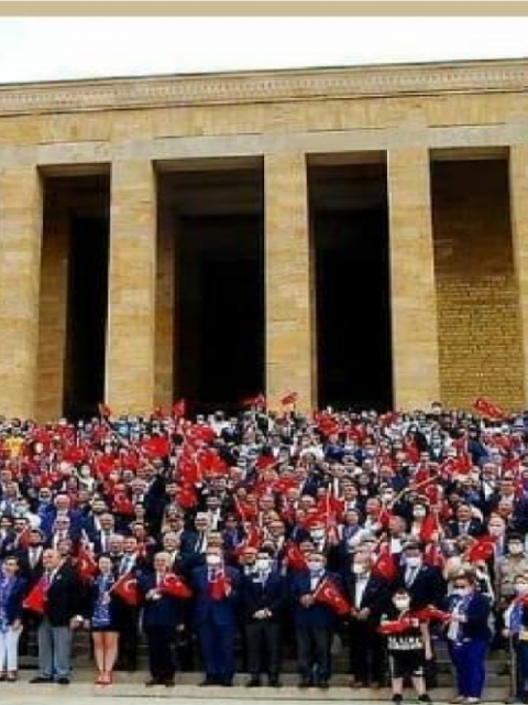 ANKARA KAVAKLIDERE RK 03 tEMMUZ ANITKABİR ZİYARETİ