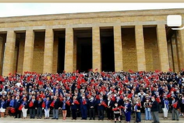 ANKARA KAVAKLIDERE RK 03 tEMMUZ ANITKABİR ZİYARETİ