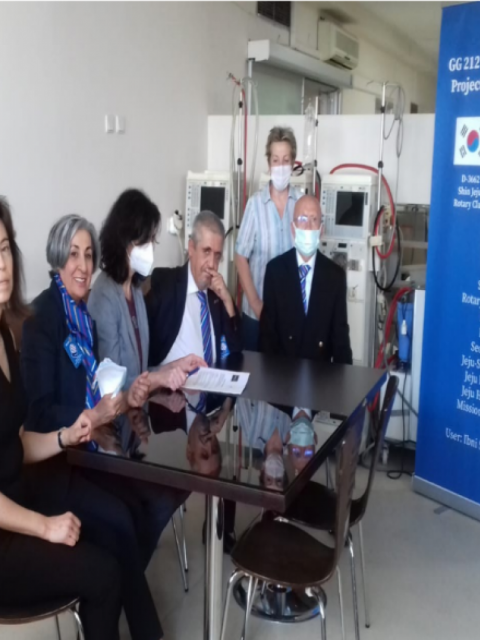 ANKARA KAVAKLIDERE RK OLARAK A.ÜÇTIP FAKÜLTESİ NEFROLOJİ ABD HEMODİYALİZ BÖLÜMÜ İLE HEMODİYALİZ CİHAZLARININ BAĞIŞLANMASI MUTABAKATI I İMZALANDIÇ