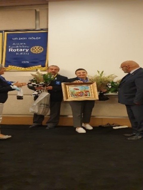 AN KARA KAVAKLIDERE RK 15 EYLÜL GUVERNÖR ZİYARETİ SIRASIBDA 2 YENİ ÜYE ALIM TÖRENİ.