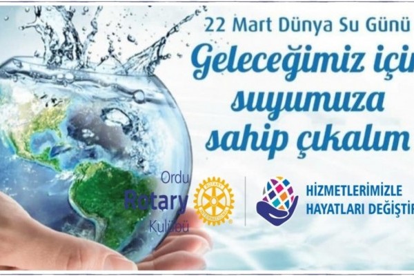 Su, insan yaşamı için vazgeçilmezdir. Su kaynaklarımızı ve geleceğimizi korumalıyız.! 22 Mart Dünya Su Günü Kutlu Olsun!