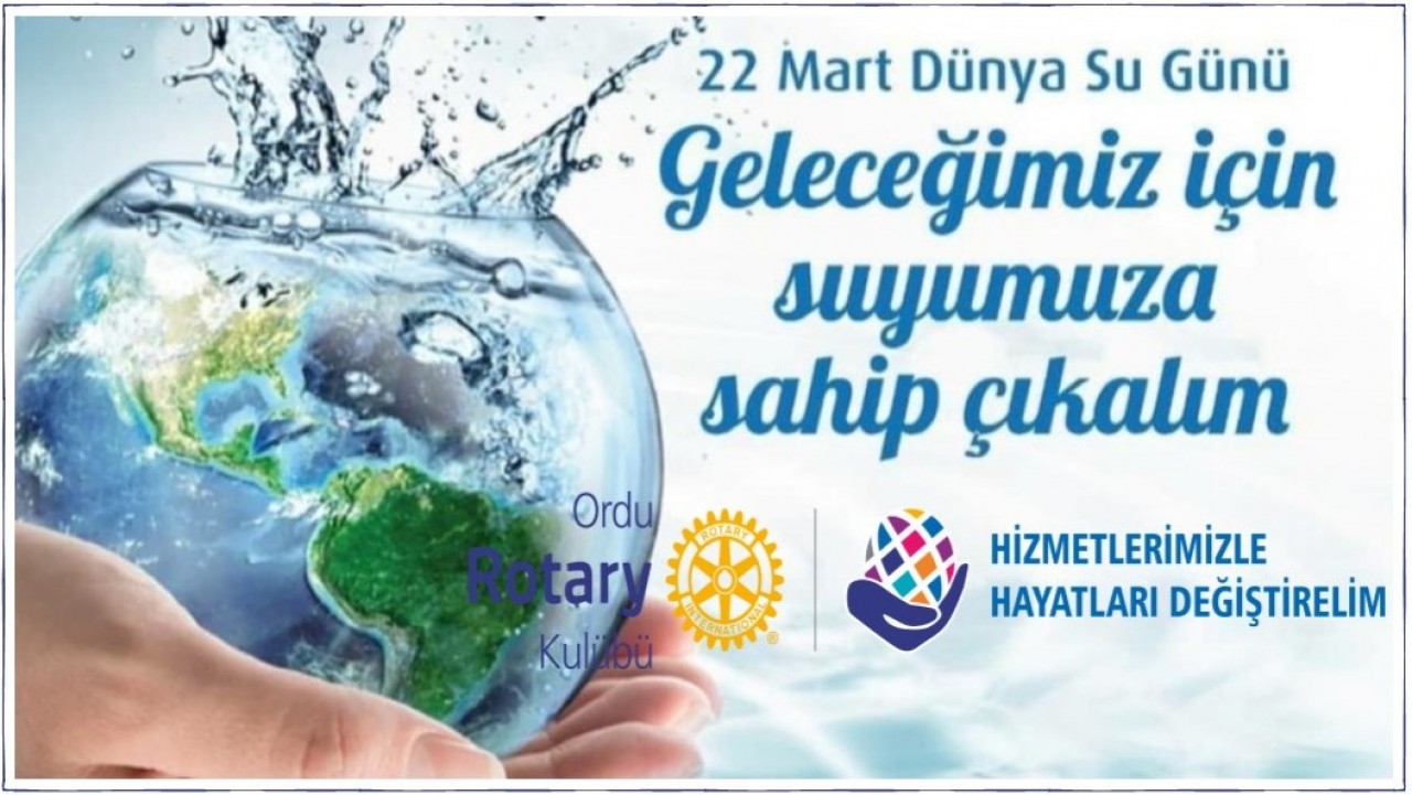 Su, insan yaşamı için vazgeçilmezdir. Su kaynaklarımızı ve geleceğimizi korumalıyız.! 22 Mart Dünya Su Günü Kutlu Olsun!